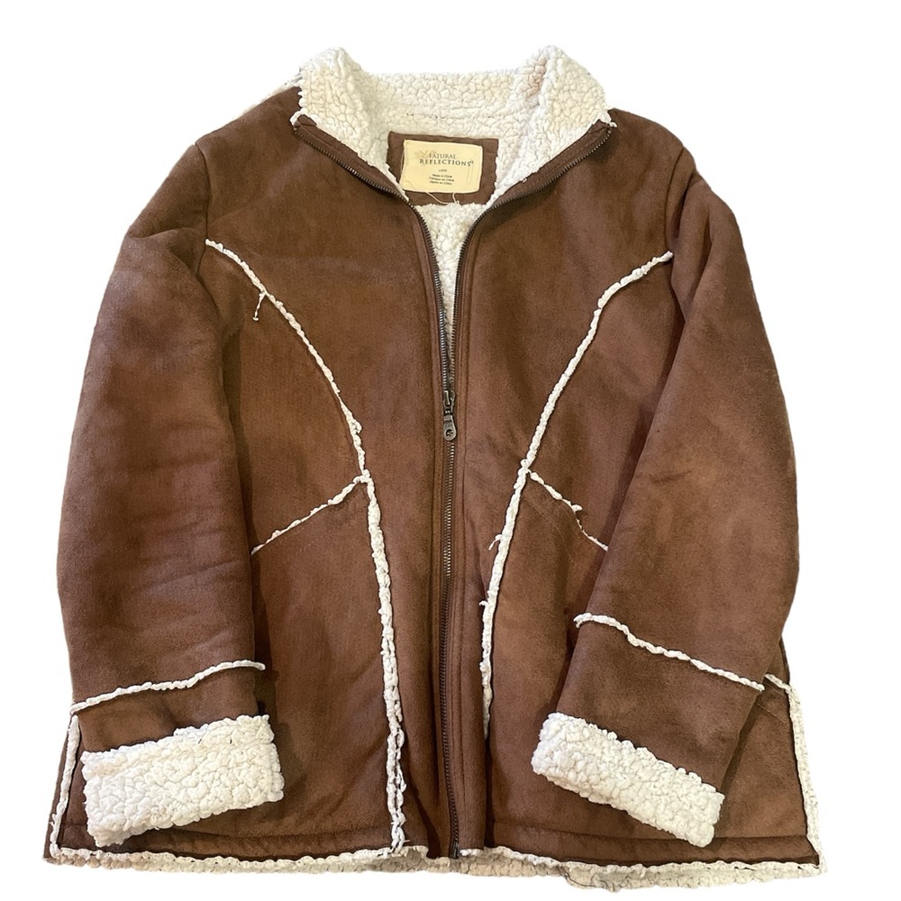 Y2K jacket (Teddy interior) lightly used